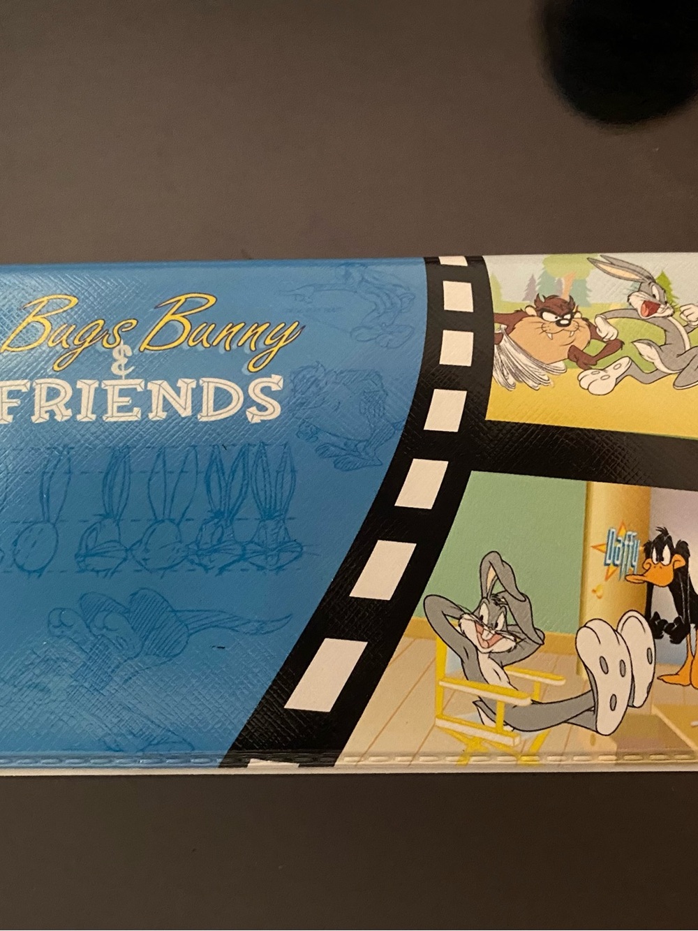 Warner Bros. Looney Tunes Bugs Bunny & Friends Checkbook Cover New